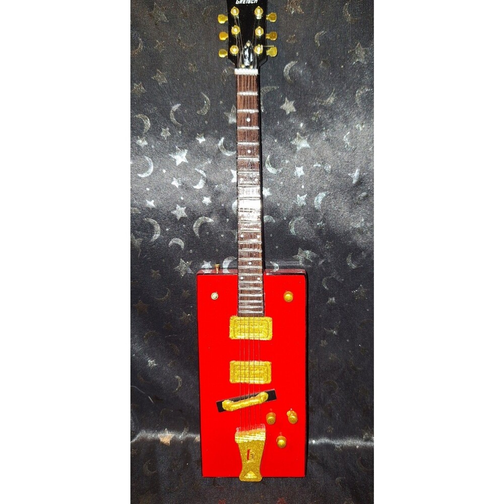 Axe Heaven - Bo Diddley - G6138 Box Mini Guitar Firebird Red Gretsch -New in Box